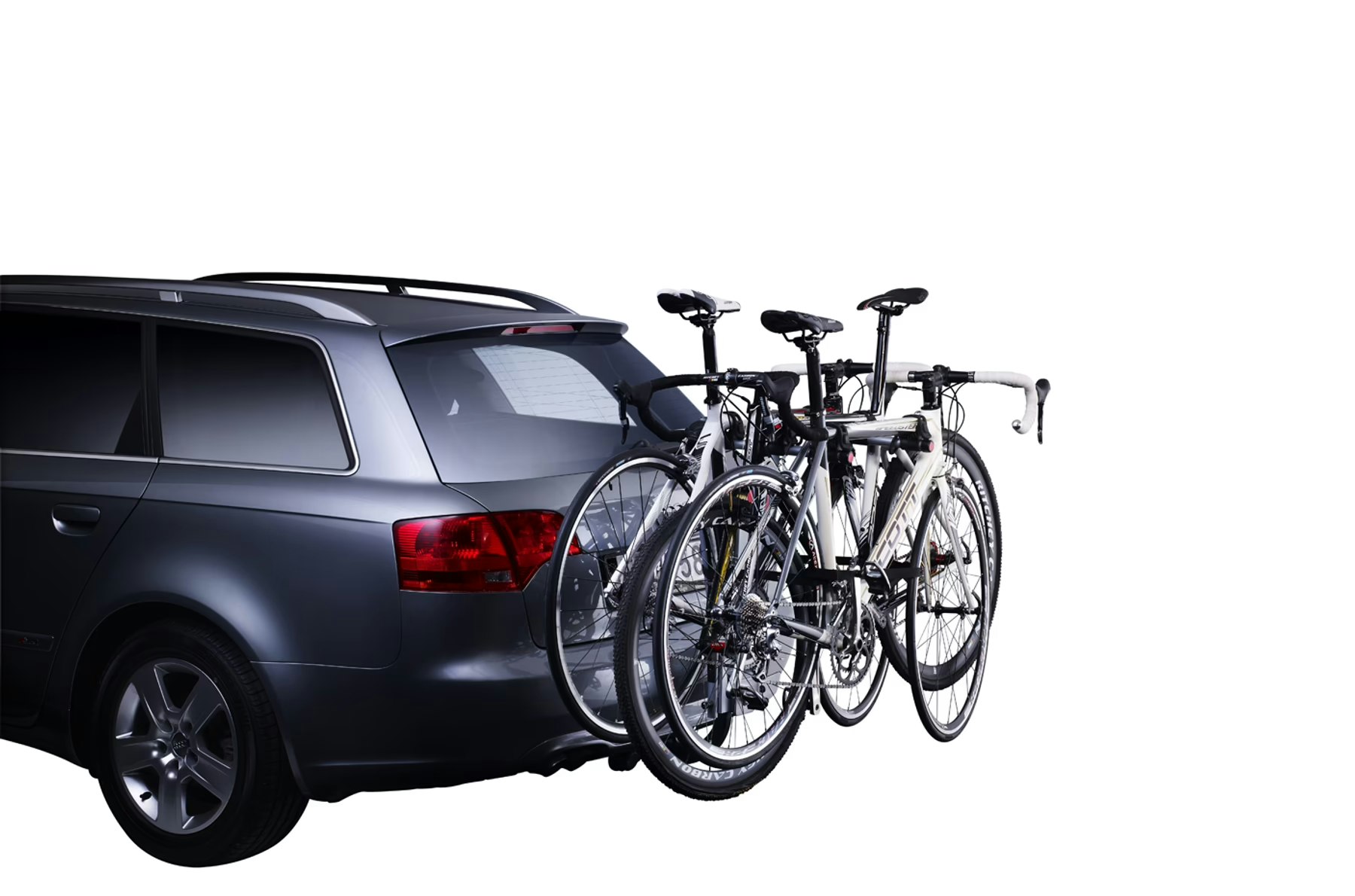 Thule HangOn 3-Bike Hanging Towbar Bike Rack Tiltable Aluminium 1